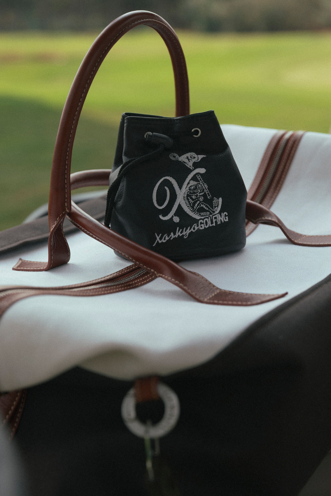 Le Golf ballsbag black