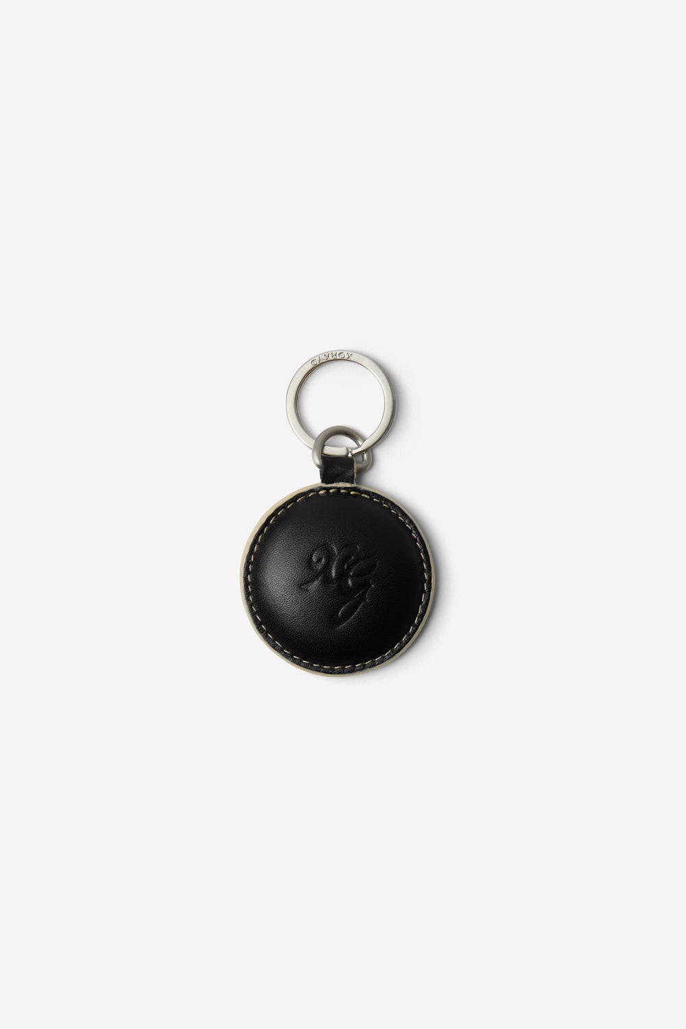 Cabot round keyring XG black