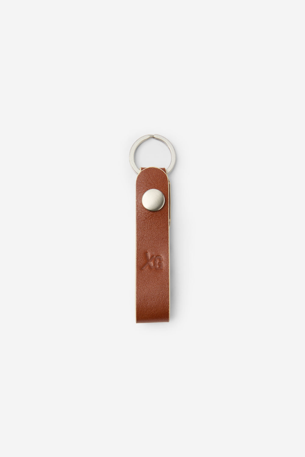 Cabot spike keyring tan