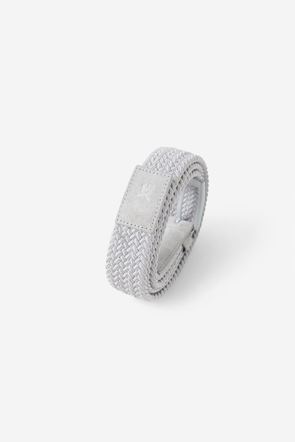 Carya gray braided belt