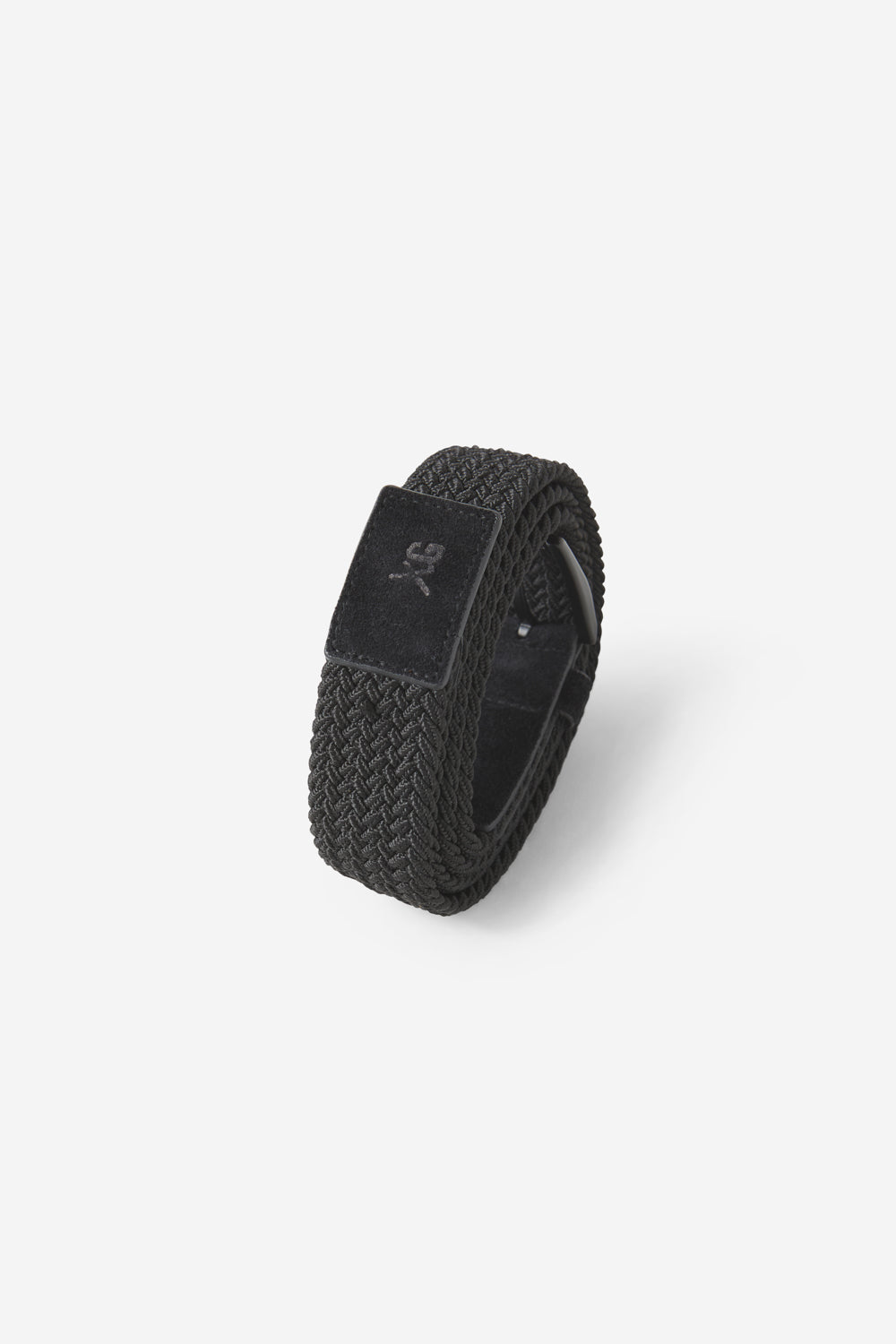 Carya black braided belt